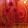 Yapay Şakayık Düğün Parti Dekorasyon Büyük Çiçek Gösterisi Sahte S DIY Arka Plan Duvar 210706 Sahne