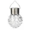 35# Home Garden Decor Solar Hanging Light Waterproof Solar Rotatable Outdoor Garden Camping Hanging LED Round Ball Lights Y0712