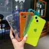 Mjuka mobiltelefonfodral transparent anti-drop tpu mini full täckning skyddsfall iPhone 11 12 13 mi niro xs ma x xr7 8 plus se