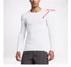 Men's T -shirts fitness long-sleeve t-shirt outdoor compression quick-drying clothes running basketball training tees sports tights