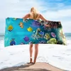 serviette de la plage de tortues