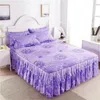 Bed Sheets and Pillowcases Linen Skirt Cotton 2 Seater Fitted King Size Mattress Protector Winter Queen Bedsheet Bedding Set Kid