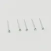 925 Sterling Silver 15mm Clear Crystal Nose Stud Pin Bone Tiny Nariz Piercing Body Jewelry 36PCSPACK3330972