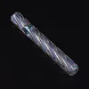 Rainbow Colorful Spiral Screw Thick Glass Pipes Dry Herb Tobacco Smoking Handpipe Mouth Preroll Cigarette Filter Holder Taster Tips Tube One Hitter Catcher DHL