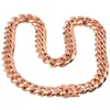 Charming Miami Cuban Chains For Men Hip Hop Jewelry Gold Color Thick StainlSteel Wide Big Chunky Necklace or Bracelet X0509