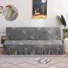 Stoelhoezen bedrukte kanten rand bank bedekking armloze vouwstoel slipcovers stretch couch protector elastische futonbank