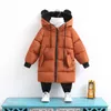 Croal Cherie Meninas Jaquetas Crianças Meninos Casacos Inverno Outerwear Casacos Casuais Bebê Meninas Roupas Outono Inverno Parkas 211025