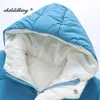 2021 Kış Aşağı Çocuk Giyim Bebek Kız Ceket Kalınlaşmak Rüzgar Geçirmez Sıcak Boys Coat Parkas Giyim Çocuk Giysileri 2-8 Yıl H0909
