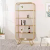 Hooks & Rails Receives Bookshelf Multilayer Be Born Book Cabinet Stores Content Sittingroom Bedroom Iron Art Adornment Buy Frame