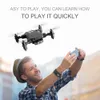 Intelligent UAV WiFi FPV 03MP 50 4KMP HD Camera Altitude Hold Mode Foldbar RC Drone RTF Global Mini Vehicle Professional Helico1565699