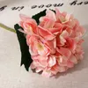 11 couleurs fleurs artificielles bouquet d'hortensia artificiel pour la décoration de la maison arrangements floraux fournitures de décoration de fête de mariage T500647