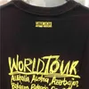 Vetements World Tour T-shirt Summer Spring Country Print T-shirts Mężczyźni Kobiety Ogromny Hip Hop VTM Tee 210420