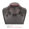 2021 90s Punk Spider Hanger Crystal Kettingen voor Vrouwen Goth Vintage Mode Charm Thorns Sleutelbeen Ketting Y2K Sieraden Gift