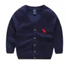 Bébé mode pull enfants Cardigan garçons filles enfants pulls en tricot printemps survêtement pull bébé vêtements 2-7 ans