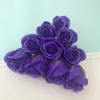 Dropshipping Dia4.5cm Soap Rose Heads Beauty Wedding Valentine's Day Gift Wedding Bouquet Home Decoration Hand Flowers