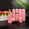 Roze plastic schuimende flessen schuimende pomp flessen 60 ml schuim dispenser lege navulbare reisflessen voor hand shampoo reiniging luchthaven openluchtbenodigdheden