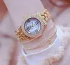 Wristwatches Diamond Watch For Women Quartz Ladies Luxury Rhinestone Bracelet Wristwatch Female Montre Femme Waterproof