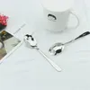 Silver Novelty Coffee Spoon Sugar Skull Tea Spoon