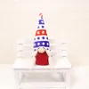 Poupées en peluche Gnome du 4 juillet des États-Unis, fournitures de fête, drapeau américain suédois fait à la main, imprimé debout, poupée naine sans visage, vétérans