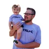 パパと私のCtrl C + Ctrl vプリントTシャツの双子の家族衣装父の息子のマッチング服210417