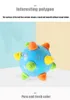 Music dancing ball children baby toys 13 years old vibrating jumping puzzle toy exercise children039s bodys5655027