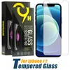 Screen Protector Tempered Glass for iPhone 12 mini 11 Pro X XS Max XR 7 8 Plus LG stylo 6 Samsung A51 A71 A52 A72 Protect Film 9H 0.33mm with Paper Box