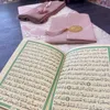 Pcs conjunto islâmico veludo yasen favores oração contas tasbih quorano árabe koran muçulmano casamento ramadan eid presente sajadah roupas étnicas