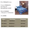 Bonenjoy 3-teiliges Bettlaken-Set mit Kissenbezug für Einzelbett, blaue Farbe, rote Flamingos-Bettlaken für Kinder, Cartoon-Bettlaken 210626