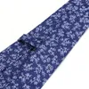 Brand Men's Floral Neck Ties for Man Casual Cotton Slim Tie Gravata Skinny Wedding Business Neckties Design Men