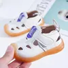 First Walkers Baby Hole Shoes Spring And Summer 0-1-2 Years Old 3 Boys Walking Girls Sandals Hollow Breathable
