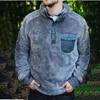 Męskie swetry zima sherpa sweter polarowy plus rozmiar 3XL pulchny pulower Plaid Ciepły Streetwear Teddy