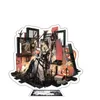 Keychains 2021 Anime Arknights Figure Acrylic Model Toys Cosplay Game Action Decoration Stand Diy Collection Gifts For Friend