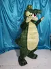 Real Picture Crocodile Mascot Kostym Fancy Dress för Halloween Carnival Party Support Anpassning