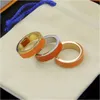 2021 Mode charme eenvoudige hart paar ring voor mannen 18 k rose vergulde roestvrij stalen ringen vrouwen dame feest geschenken accessoires met sieraden pouches groothandel