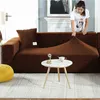 Velvet Plush L Sofa Sofa Pokrowce do salonu Elastyczne Meble Kanapa Slipcover Chaise Longue Corner Sofa Cover Stretch 211102