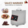 Electric Stainless Steel Fruit Jam Heat Preservation Commercial Chocolate Heater Sauce Warmer Cheese Warming Machine