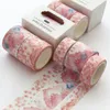 3 stks / set schilderij washi masking tape schattige lijm DIY decoratie sticker scrapbooking dagboek briefpapier 5m xbjk2105 2016