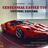 赤い菱形Centenario 1：8ハイパーカーモデルビルディングブロックスーパーレーシングスポーツカー3874PCS K1-1BブリックC61042 20001 20086誕生日おもちゃクリスマスプレゼント