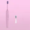 Elektrikli Diş Fırçası Diş Aracı IPX7 Su Geçirmez 5 Modu Seyahat Diş Fırçası ile 2 Fırça Kafası