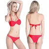 Ankunft Halter Nylon Bademode Frauen Badeanzug Sexy Push Up Micro Bikinis Schwimmen Badeanzug Beachwear Dreieck Bikini 2021 Frauen