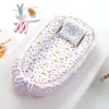 85x50 cm Przenośny Lounger Bawełniany Koronkowy Gniazdo Dla Dziewczyn Newborn Pielęgniarstwo Crib Infant Sleeping Cradle CO Sleeper