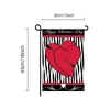 New Valentine's Day Garden Flag 30x45 Garden Decoration Gardens Flags Digital Utskrift Heminredning RRE12655