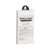 Branca Caixa de empacotamento plástica do PVC plástico preto com a bandeja interna para o iPhone 13 11 PRO XS MAX 8 S20 S10 Phone Case