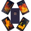 Jeu de Table de Tarot, 78 feuilles par boîte, jeu de Table de fête de loisirs, cartes oracle de prophétie révélatrice de Fortune de haute qualité avec guide