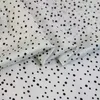 100cm*150cm Polka dot geometric satin fabric soft crepe charmeuse hair band textile soft 210702