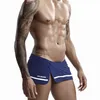 Sleepwear Mężczyźni Piżamy Dna seksowna męska strona Spodenki Spodenki Loose Home Lounge Boxer Fashion Nightwear