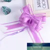 100pcs Large Size 50mm Beautiful solid color Pull Bow Ribbon Gift Packing flower bow Bowknot Party Wedding Car Room Decoration Factory price expert design Quality