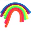 Stress Relief Toys Round Head TPR Noodle Rope Decompressie Soft Elastisch Touw Milieubeschermingsmateriaal Noedelspeelgoed H26RHG7