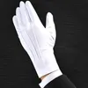 Одноразовые перчатки в стиле перчаток чисто хлопковое белое смокинг -смокинг