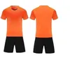 Blanko-Fußballtrikot, Uniform, personalisierte Team-Shirts mit Shorts, aufgedrucktem Design, Name und Nummer 12638